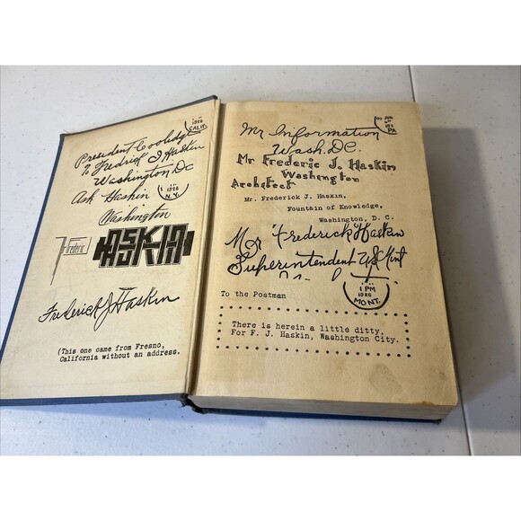 Answers To Questions Hardcover Book by Frederic J Haskin 1926 Homeschooling Gem - Picture 7 of 16